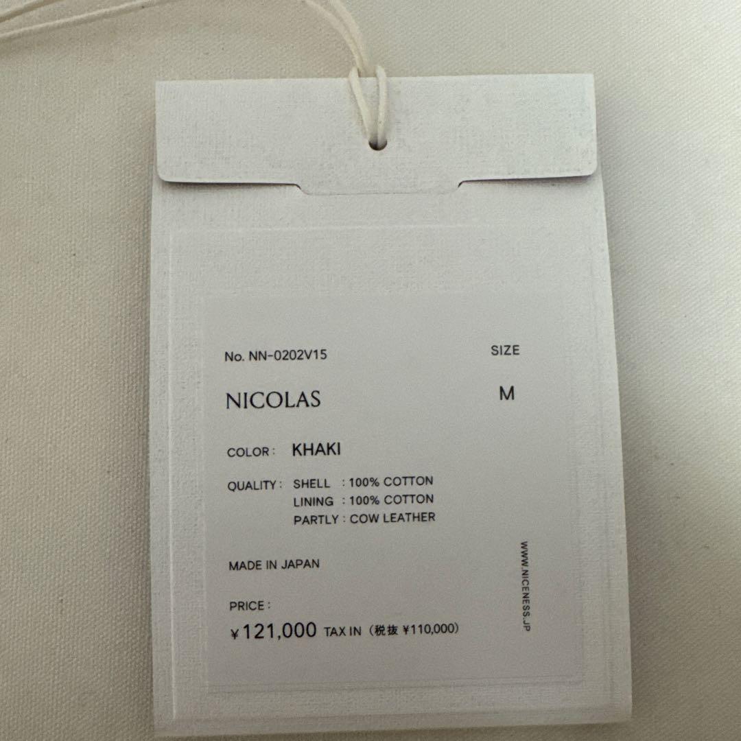 NICENESS NICOLAS sizeM 新品未使用