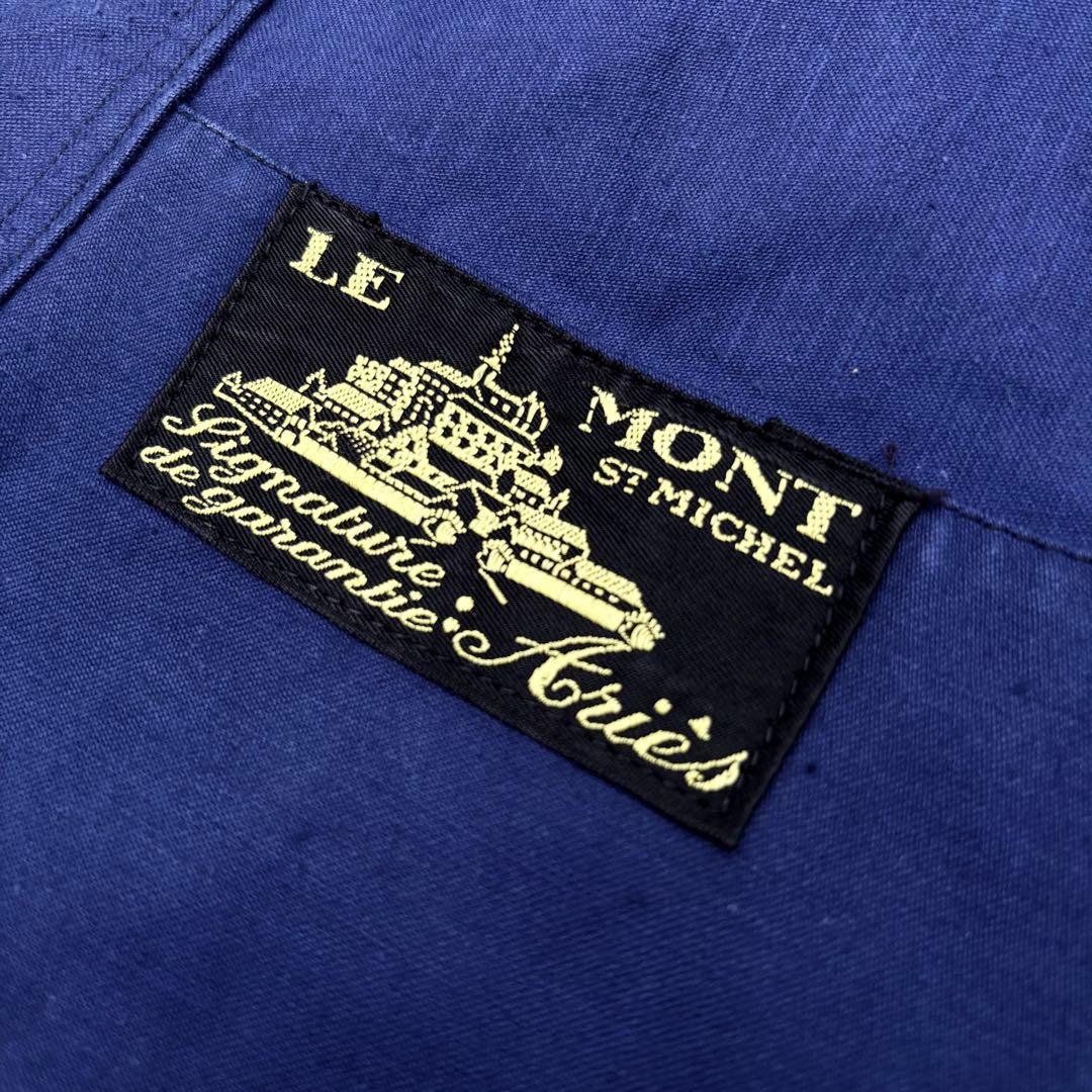 40s LE MONT ST MICHELモールスキン　ワークジャケット　ユーロ