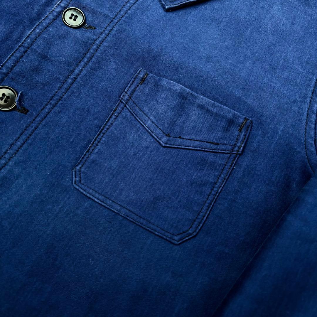 40s LE MONT ST MICHELモールスキン　ワークジャケット　ユーロ