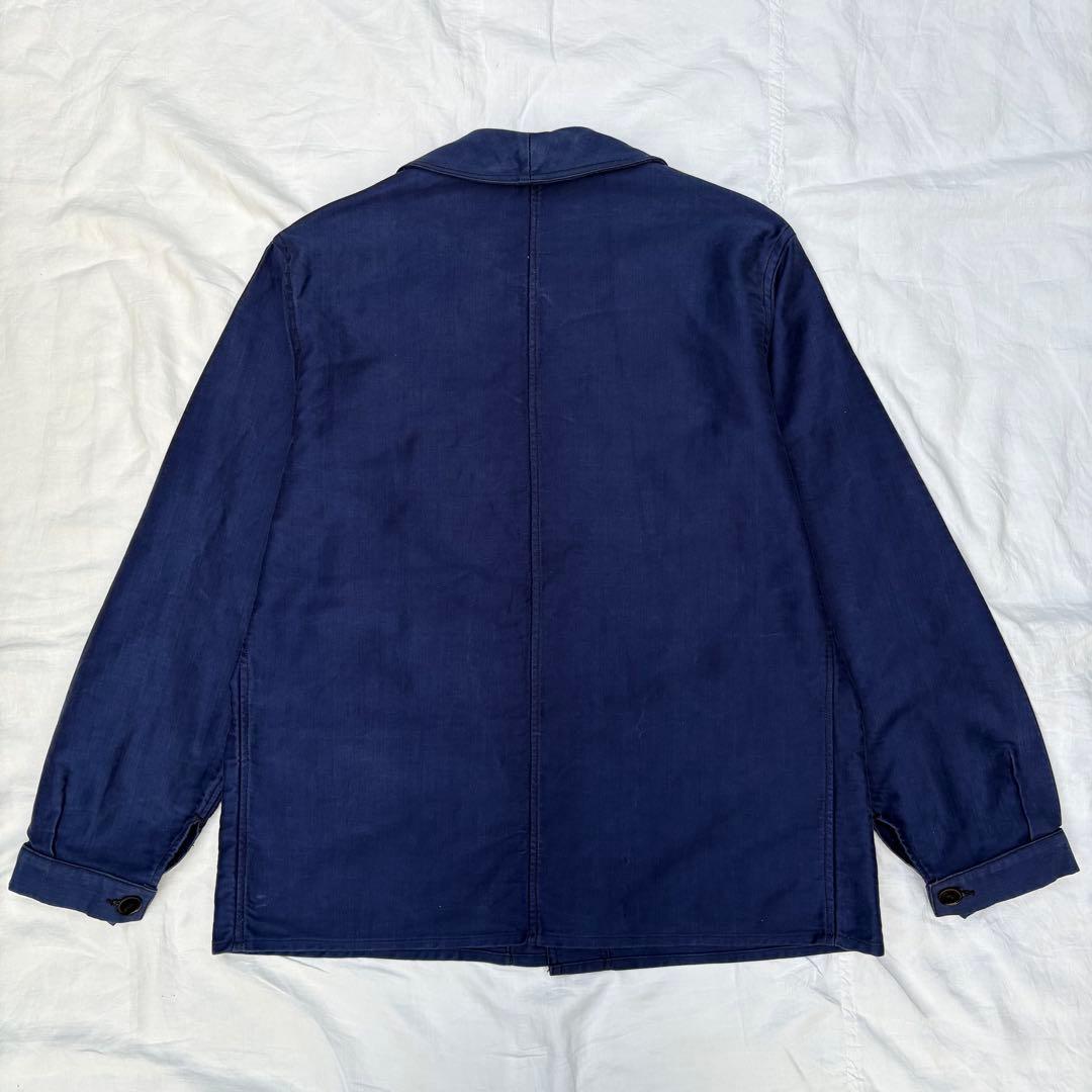 40s LE MONT ST MICHELモールスキン　ワークジャケット　ユーロ