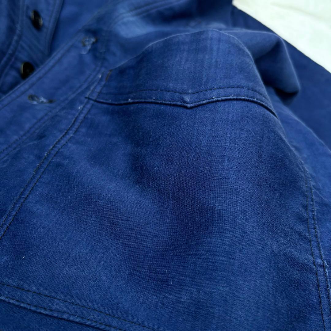 40s LE MONT ST MICHELモールスキン　ワークジャケット　ユーロ