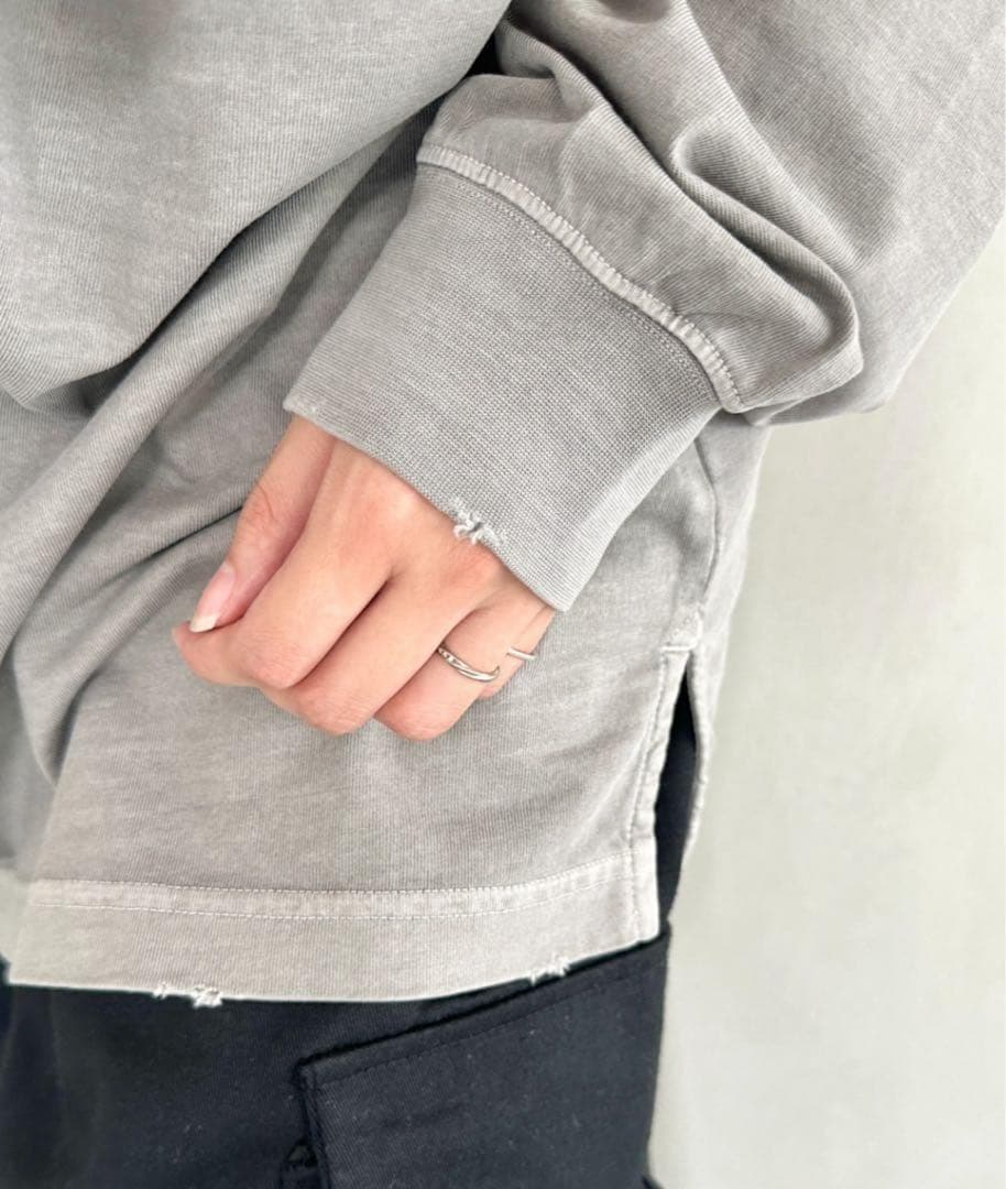 大特価‼️THE NORTH FACE カットソーグレー ロンT 2XL