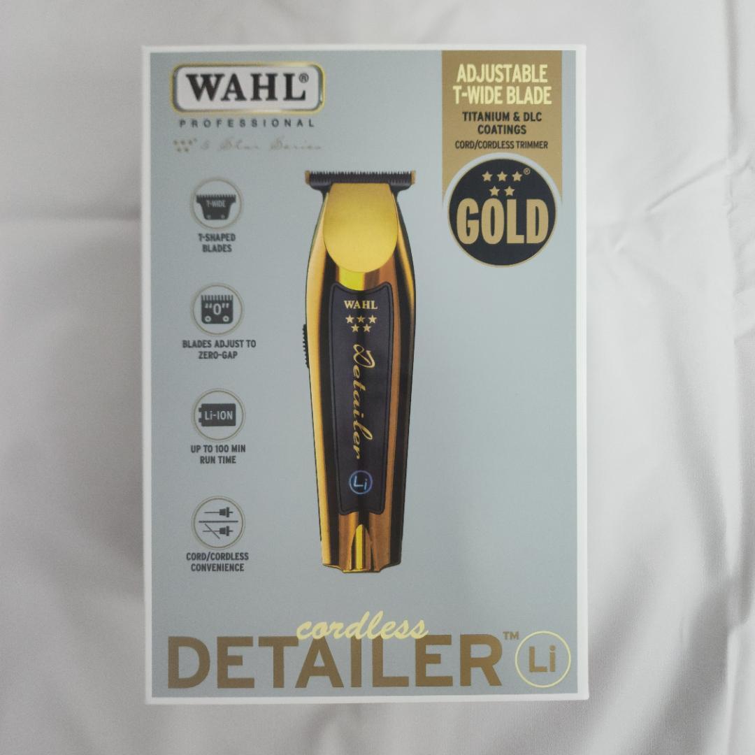 Wahl ウォール 5 Star コードレス ゴールドディテイラー バリカン