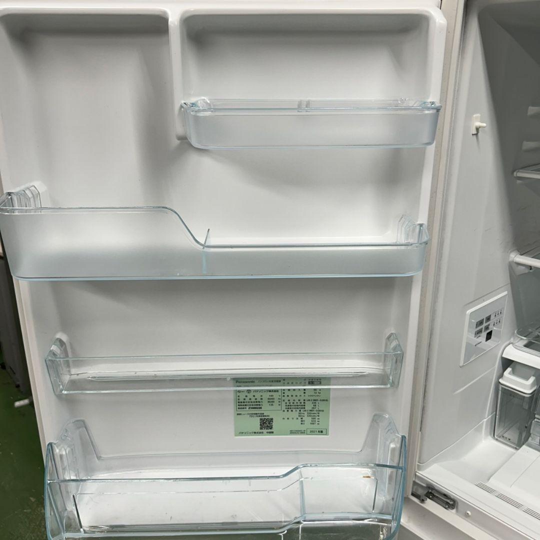 158 冷蔵庫　大型　2021年 美品　左開き　300L～400L　自動製氷機付