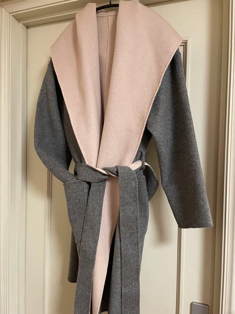 大きいサイズ46 13号〜15号ローズティアラ　リバーシブルコート