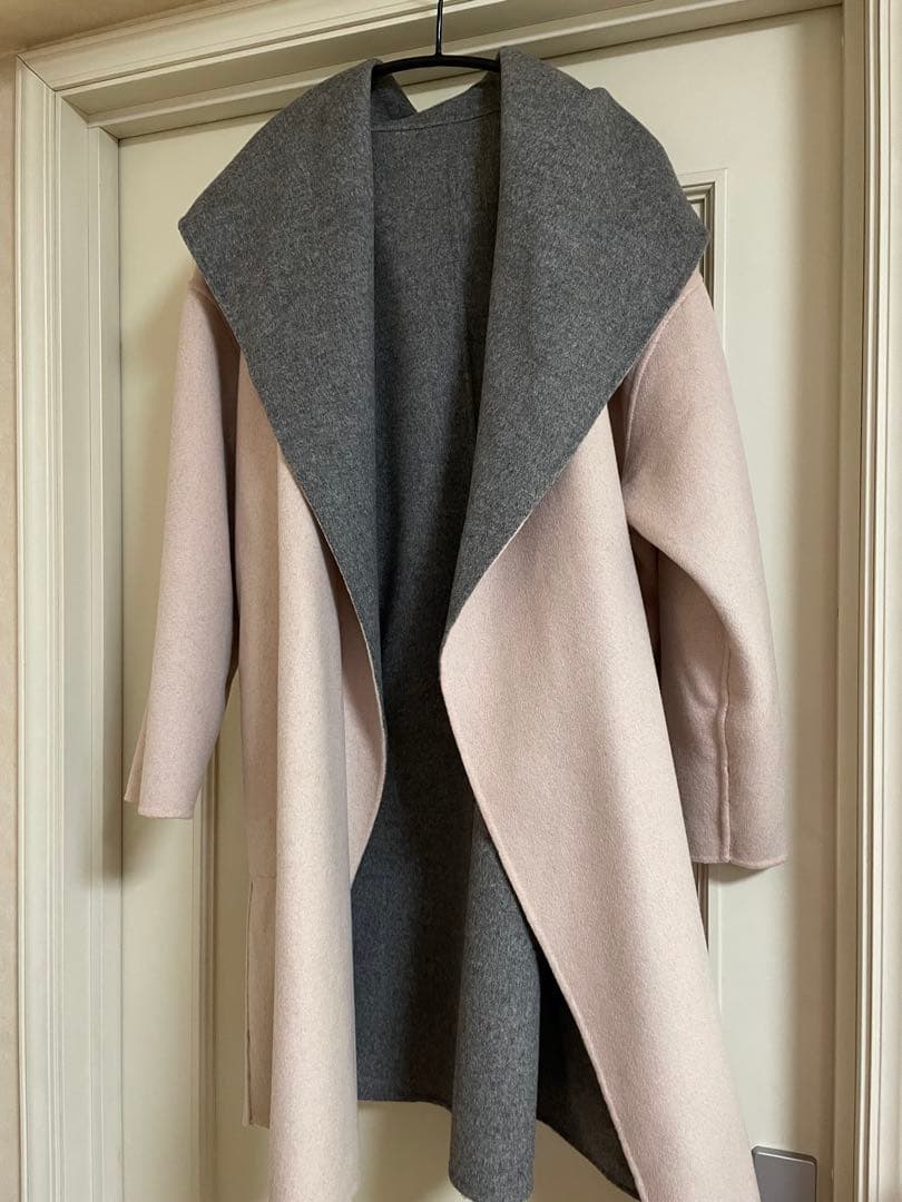 大きいサイズ46 13号〜15号ローズティアラ　リバーシブルコート