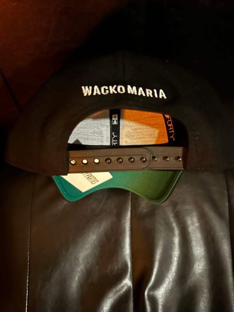 帽子 WACKO MARIA NEW ERA 9FORTY 25FW-WMA-CP03