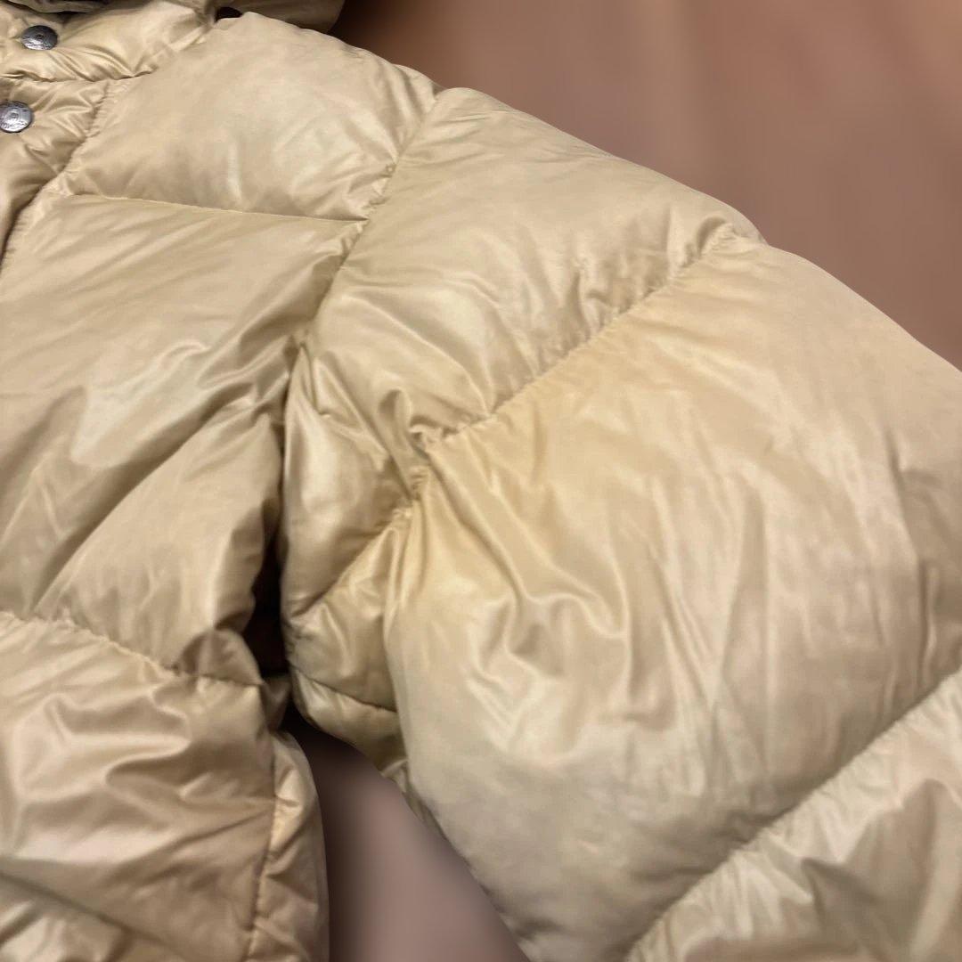 SIERRA DESIGNS ベージュ　ダウン　未使用　XS 00's