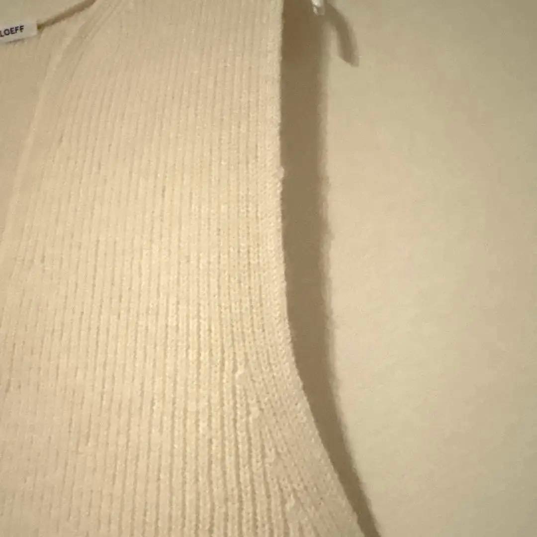 お値下❣️LOEFF スリットネック ベスト2025AW