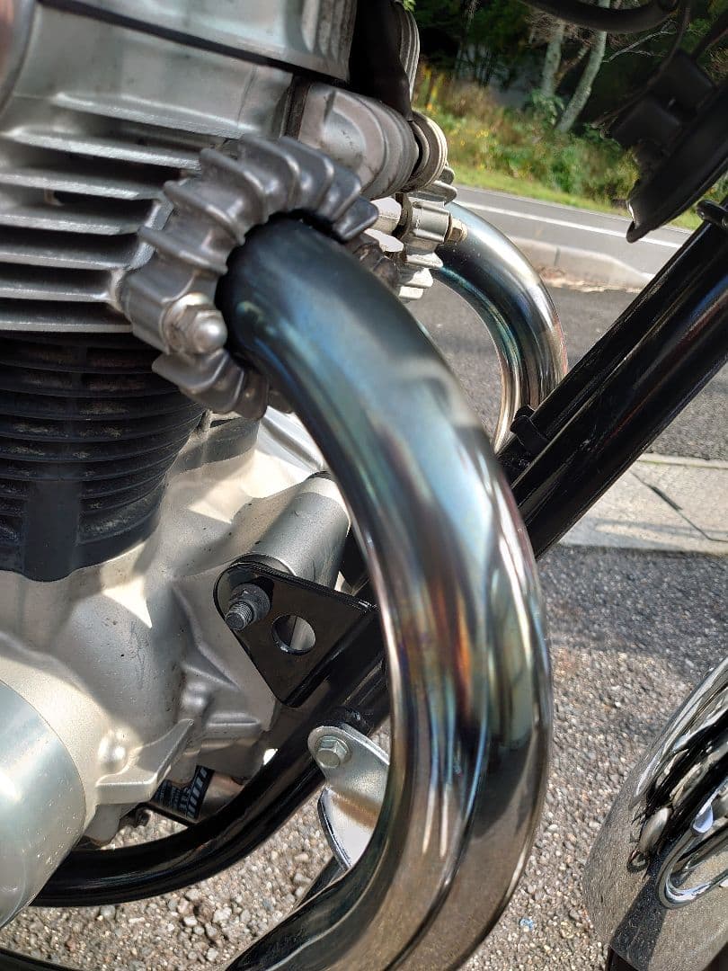 w650 アールズギアマフラー．（車検対応品）激安です早い者勝ち！