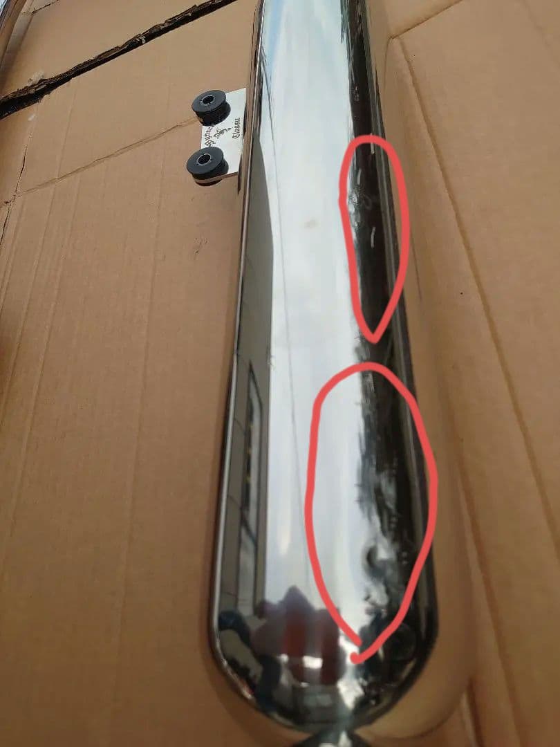 w650 アールズギアマフラー．（車検対応品）激安です早い者勝ち！