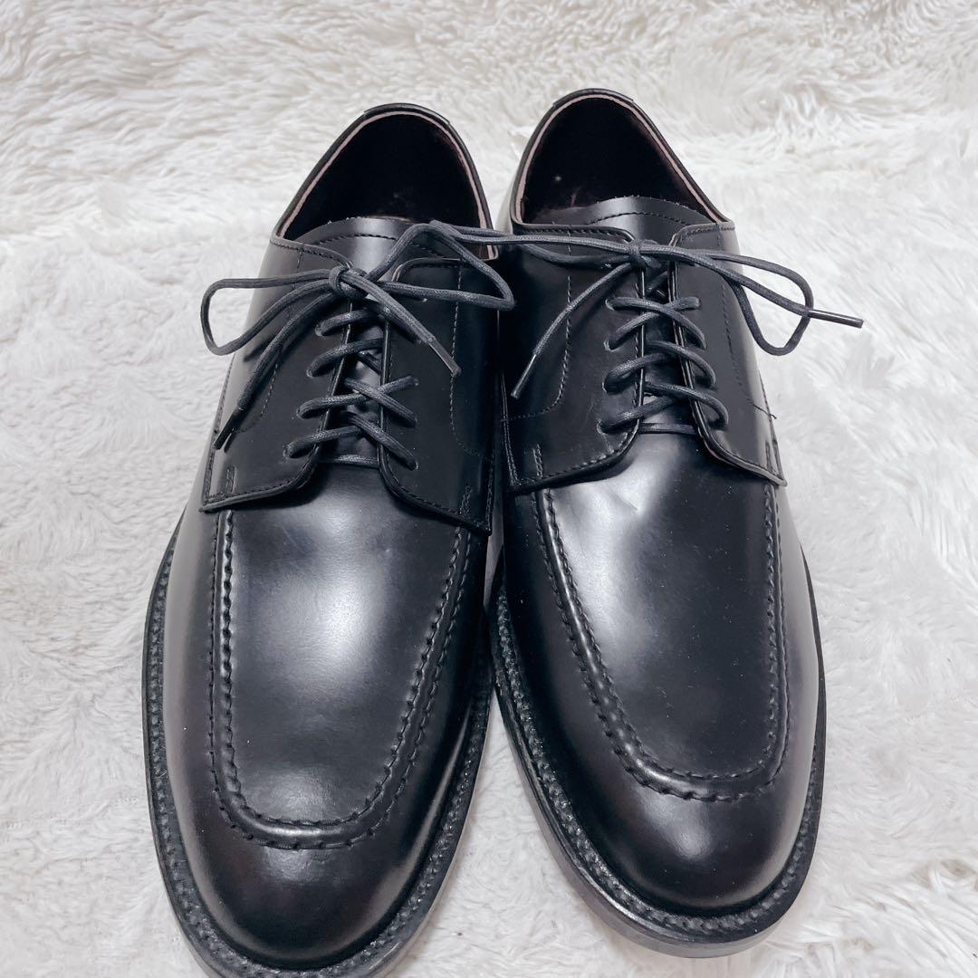 新品　ショーンハイト　メンズ　ビジネスシューズ　Uチップ　外羽根　リアルレザー