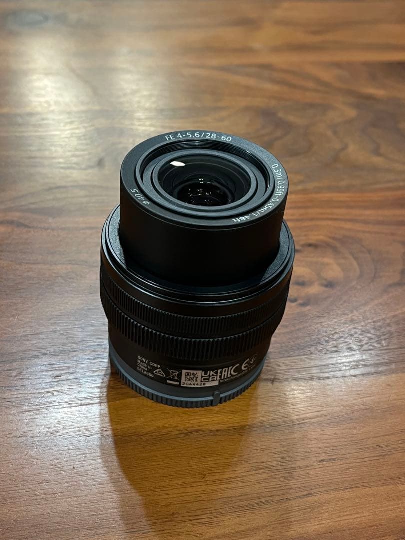 Sony FE 4-5.6/28-60 ズームレンズ