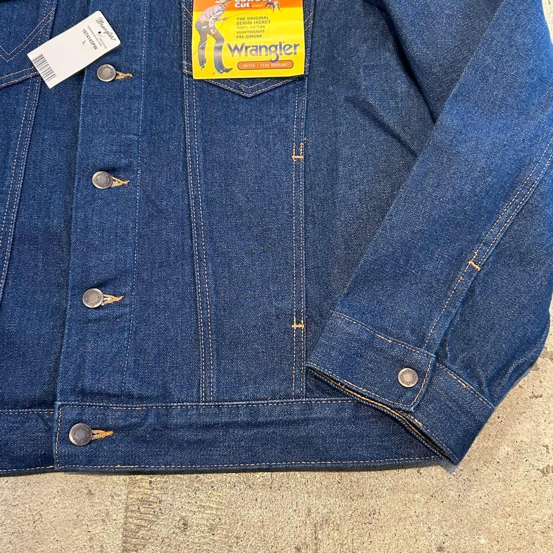 新品 Wrangler Cowboy Cut ラングラー デニムジャケット L
