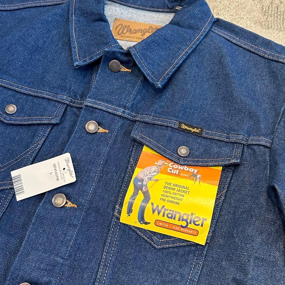 新品 Wrangler Cowboy Cut ラングラー デニムジャケット L