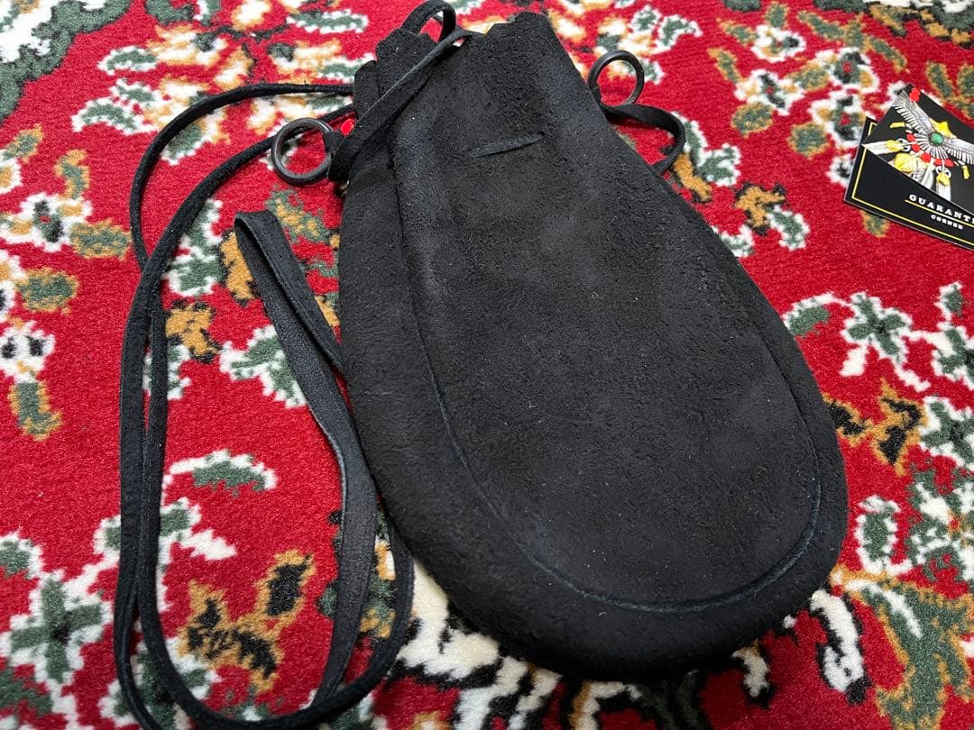 ゴローズ　巾着ポーチ　大　L 黒