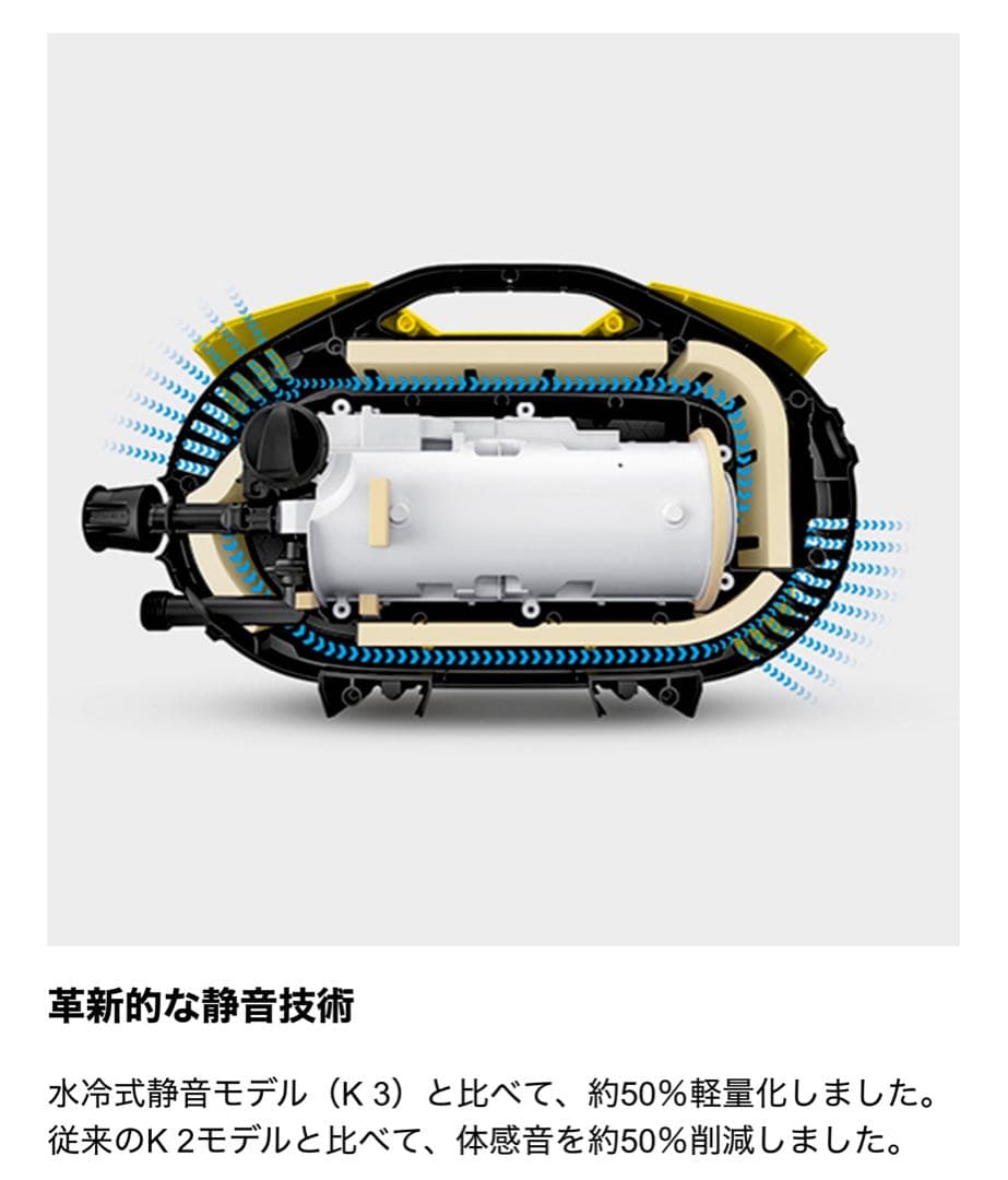 ラスト1台！【新品保証あり】ケルヒャー高圧洗浄機K2サイレント Karcher