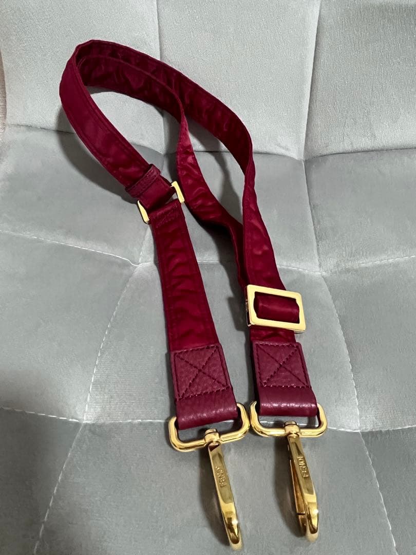 FENDIポーター PORTERコラボ バケットバックRED