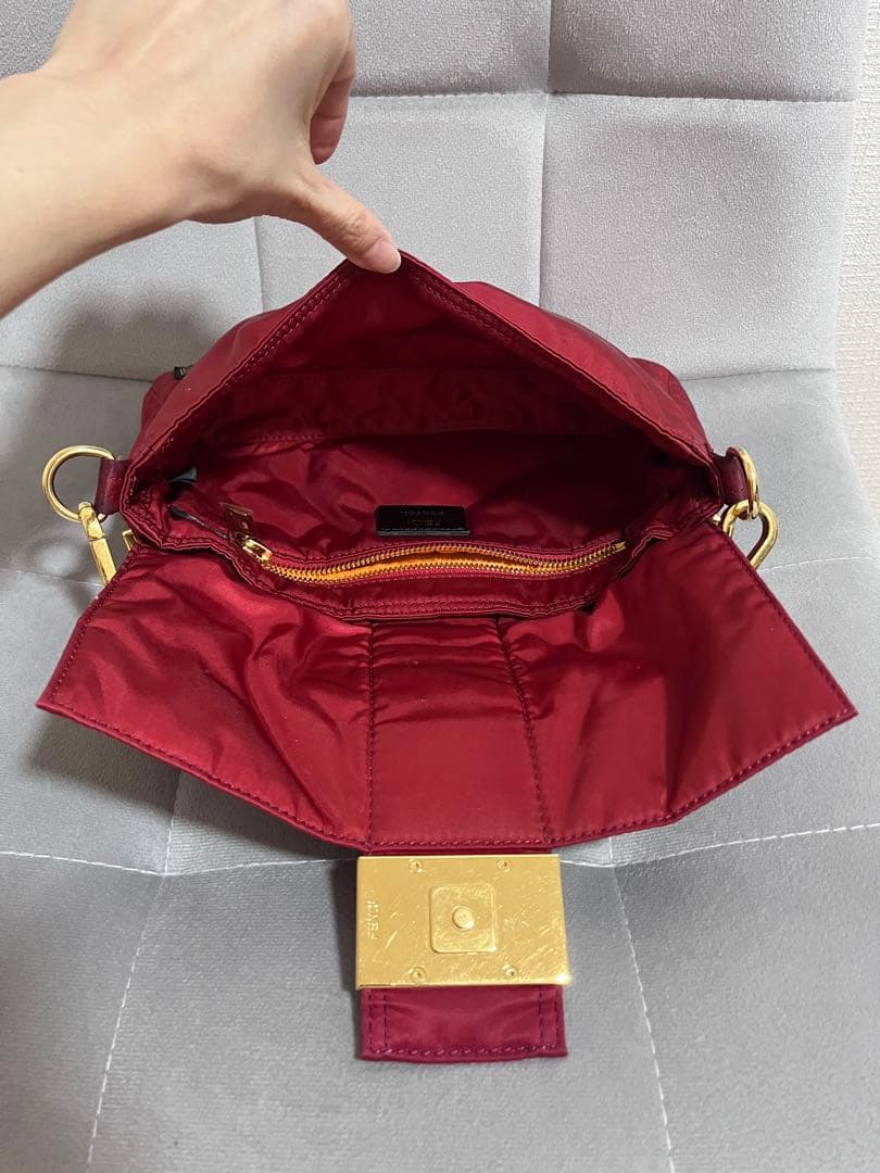 FENDIポーター PORTERコラボ バケットバックRED