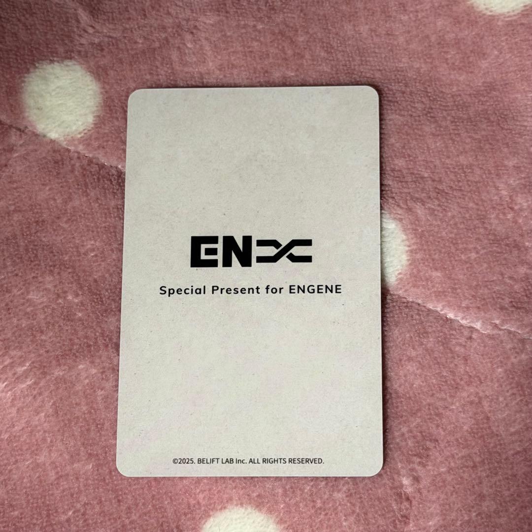 ENHYPEN エナプ FC 限定 アンケートトレカ 特典 ジェイク