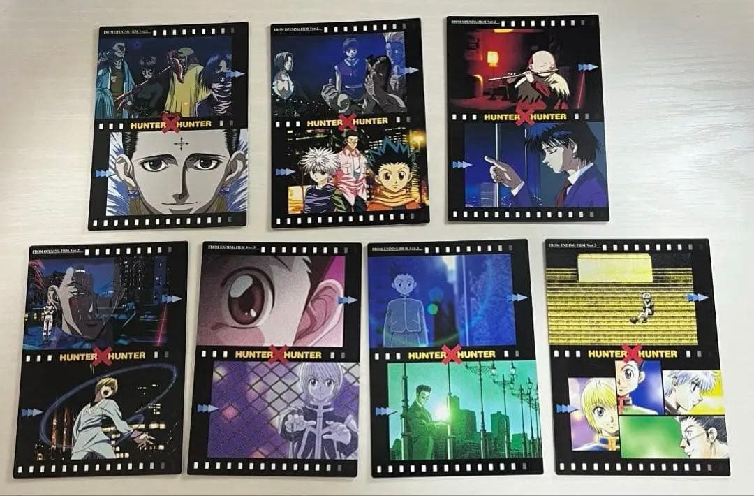 ハンター×ハンター　カードダスマスターズ タイトルカード　7枚