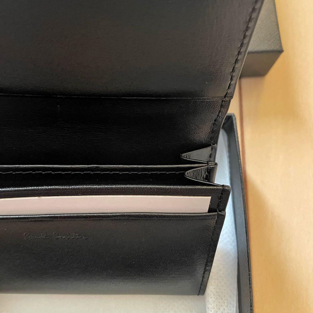 【新品未使用】Paul Smith ブライトストライプトリム 名刺入れ