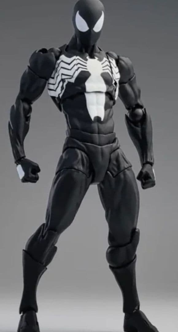 リボルテック　アメイジングヤマグチ　ブラックスパイダーマン　シンビオートスーツ