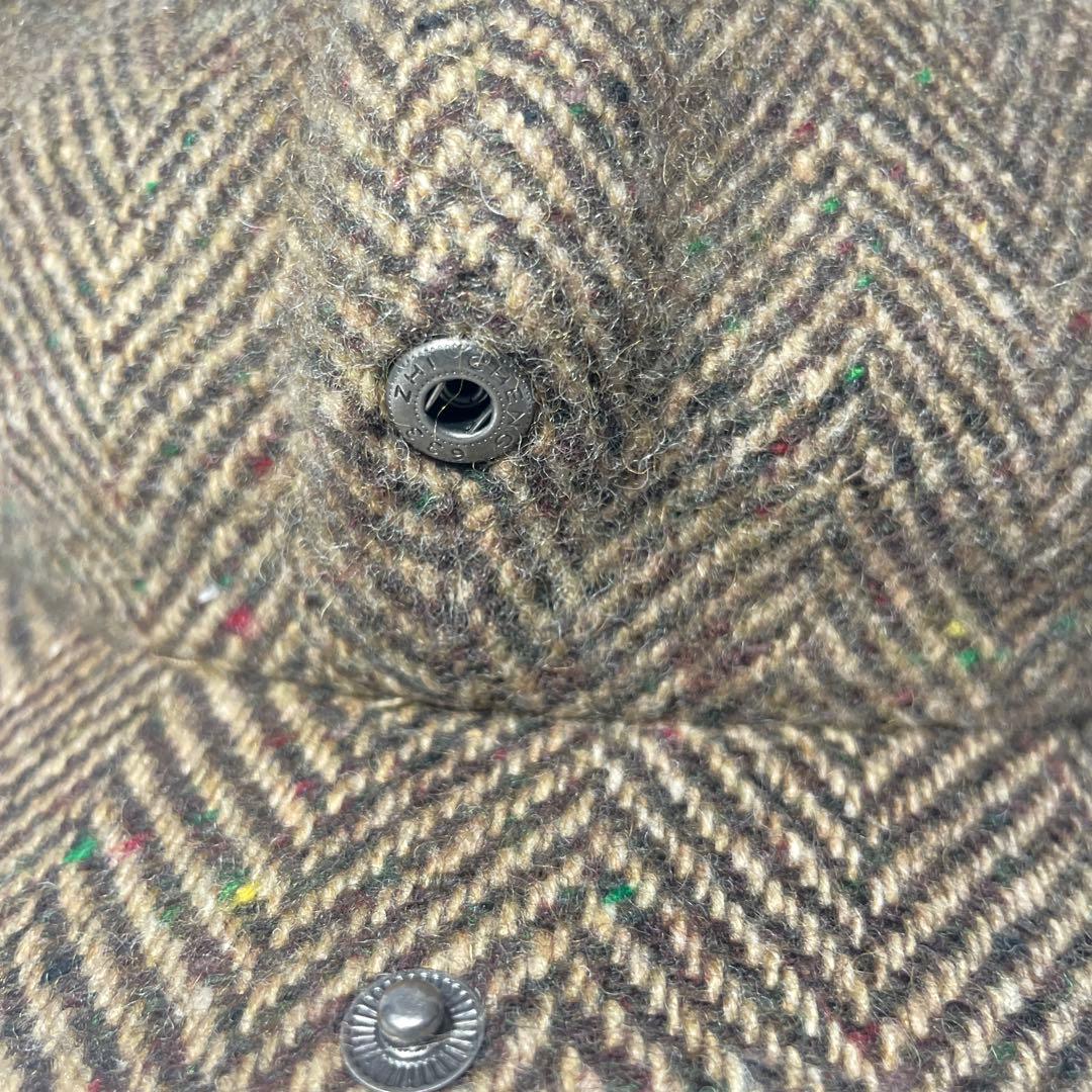 RRL Double RL ツイード キャスケット ヘリンボーン 帽子