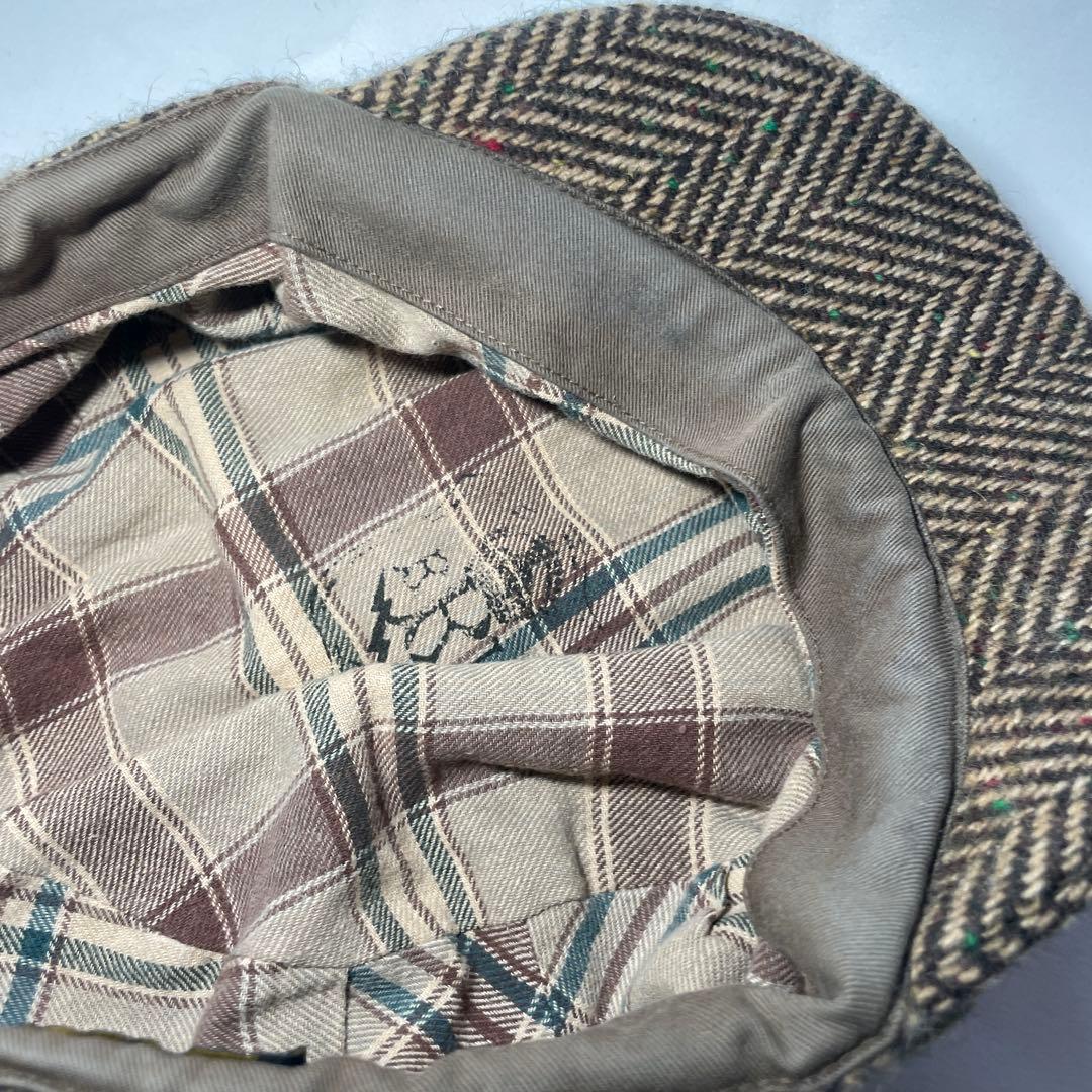 RRL Double RL ツイード キャスケット ヘリンボーン 帽子