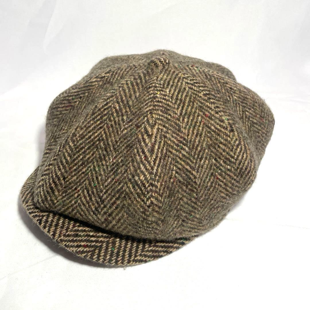 RRL Double RL ツイード キャスケット ヘリンボーン 帽子