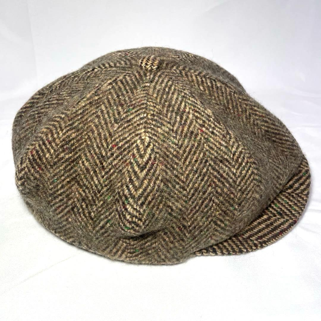 RRL Double RL ツイード キャスケット ヘリンボーン 帽子