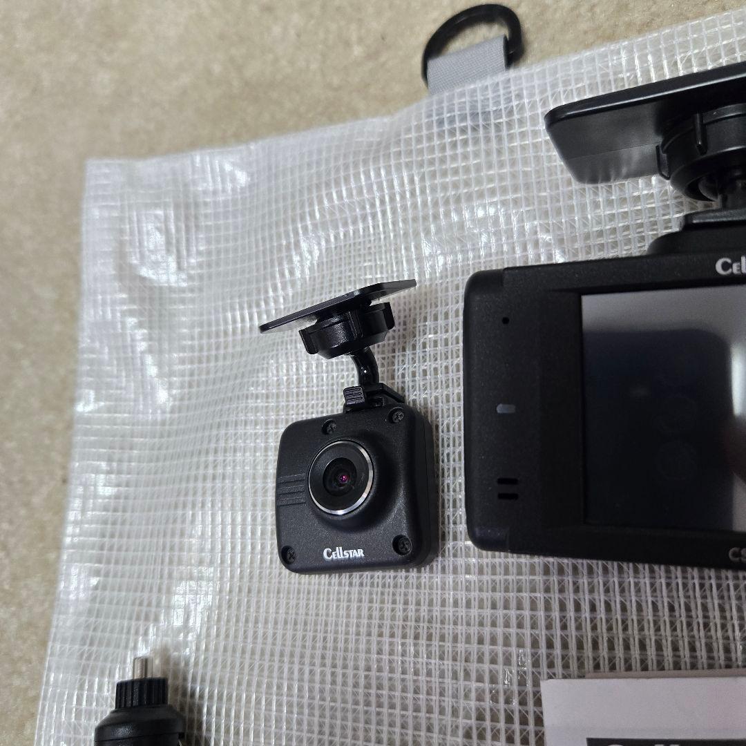 Cellstar 前後 2カメラ ドライブレコーダー CS-91FH