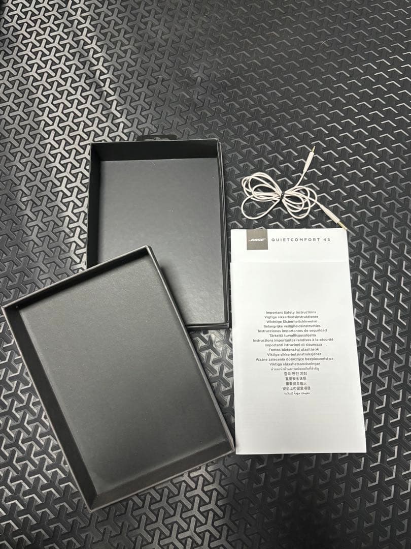 【Bose】QC45 Quietcomfort ヘッドホン 白