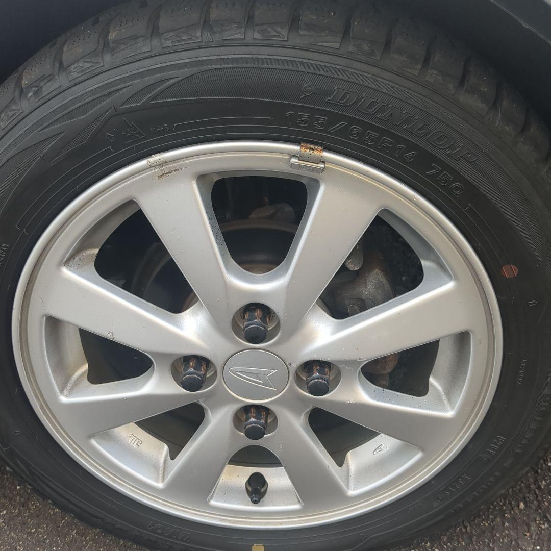 DUNLOP 155/65R14 タイヤ・ホイールセット 14インチスタッドレス