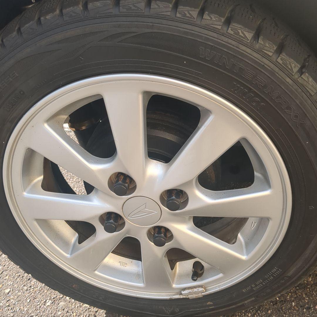 DUNLOP 155/65R14 タイヤ・ホイールセット 14インチスタッドレス