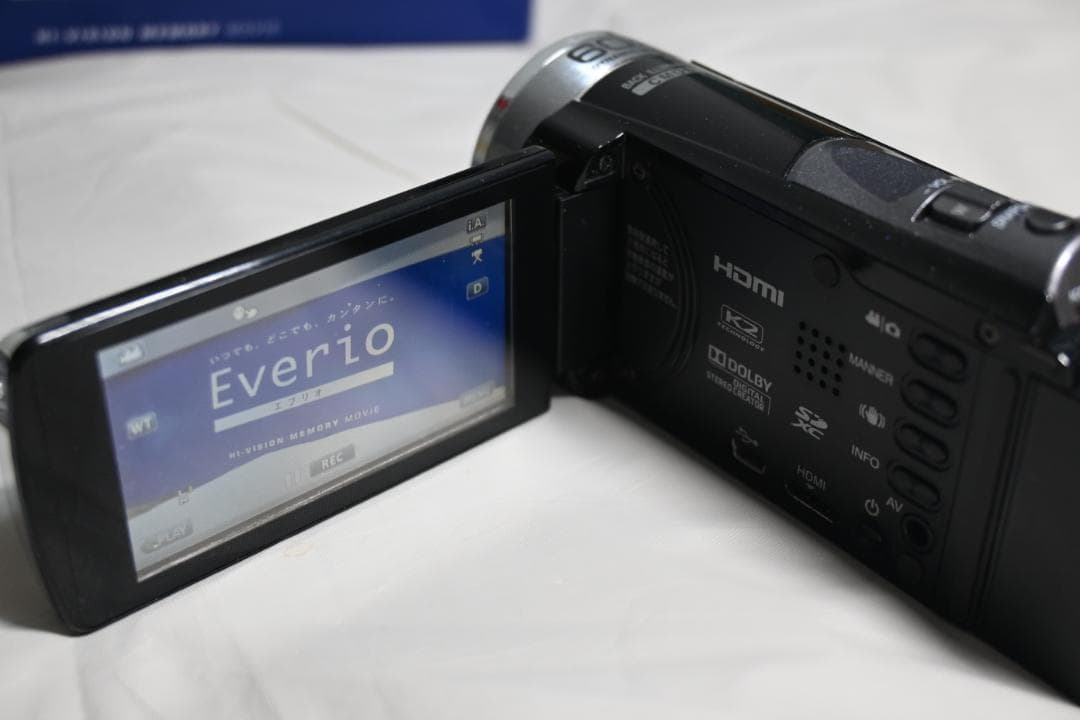 JVC Everio ビデオカメラ 本体 GZ-HM177
