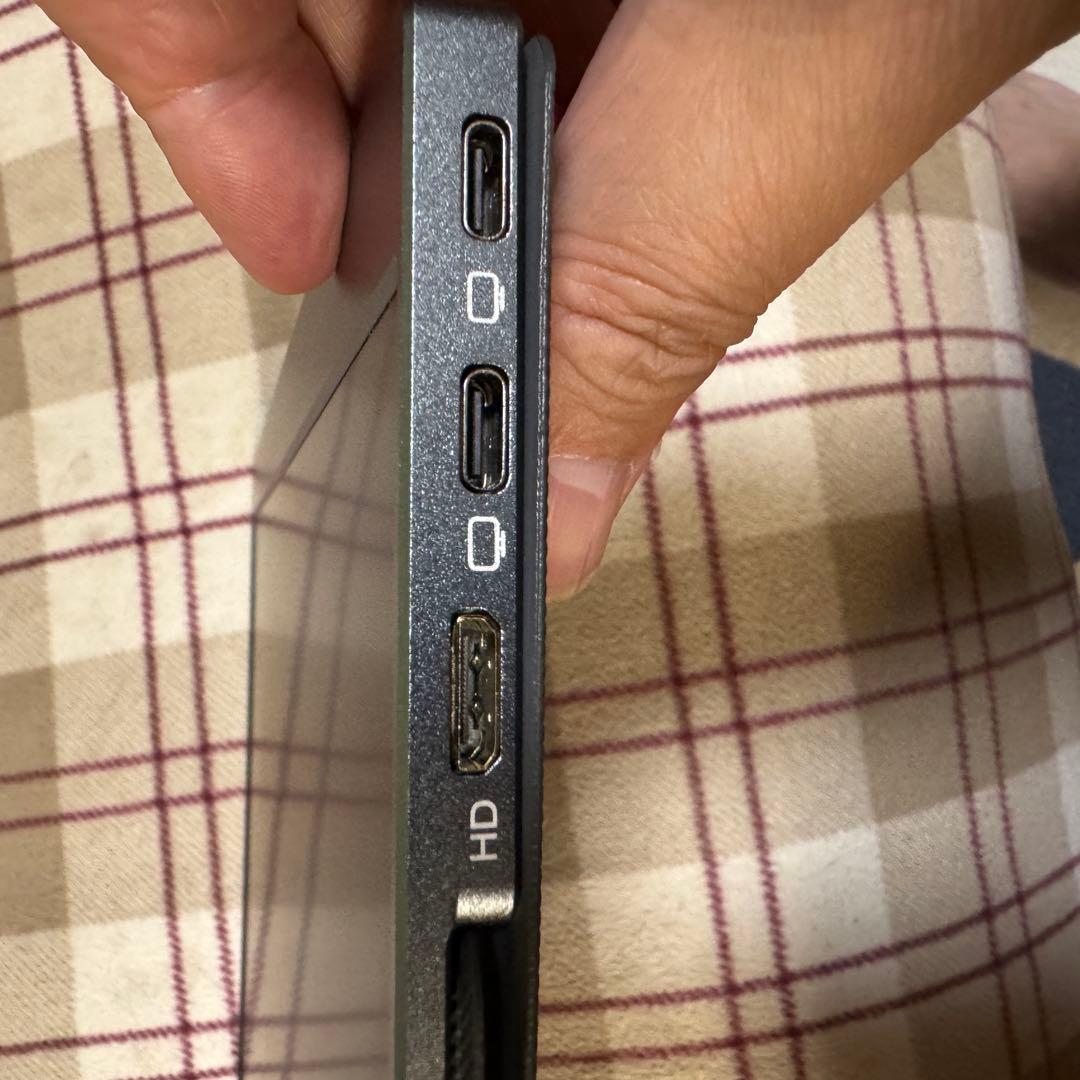 薄型IPSノングレア 2Kモバイルモニター