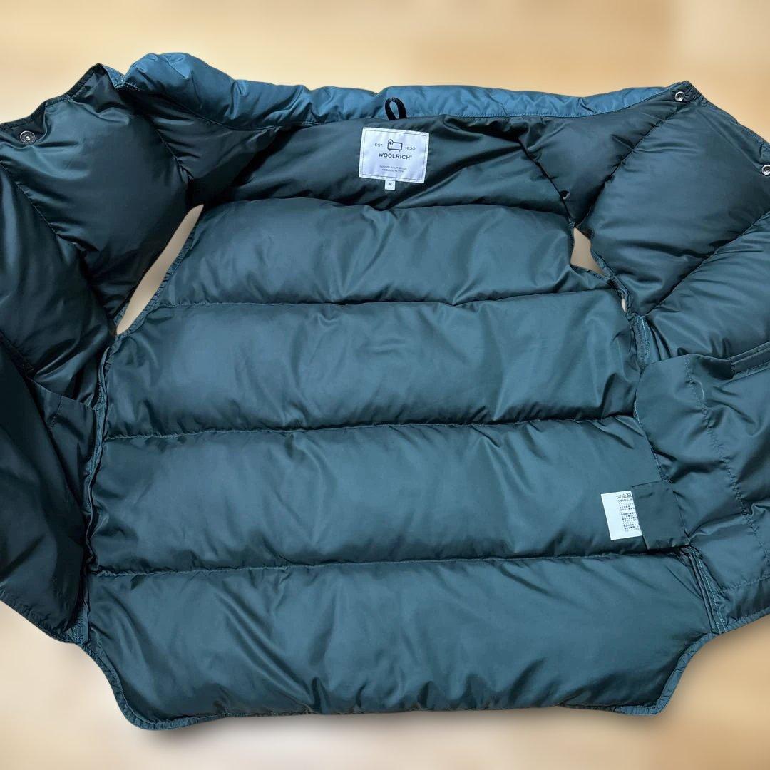【美品】　beams f 別注　 woolrich ダウンベスト
