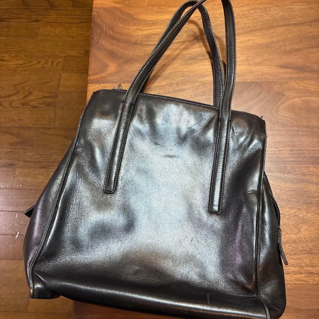 本日値下げ⭐︎PRADA レザー ハンドバッグ ブラック