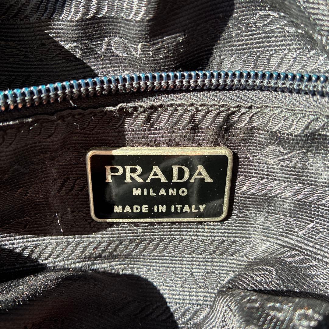 本日値下げ⭐︎PRADA レザー ハンドバッグ ブラック