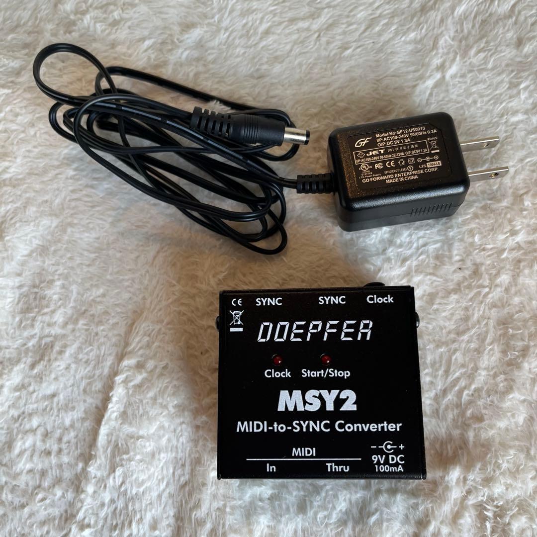 【美品】 DOEPFER MSY2 MIDI to SYNC converter