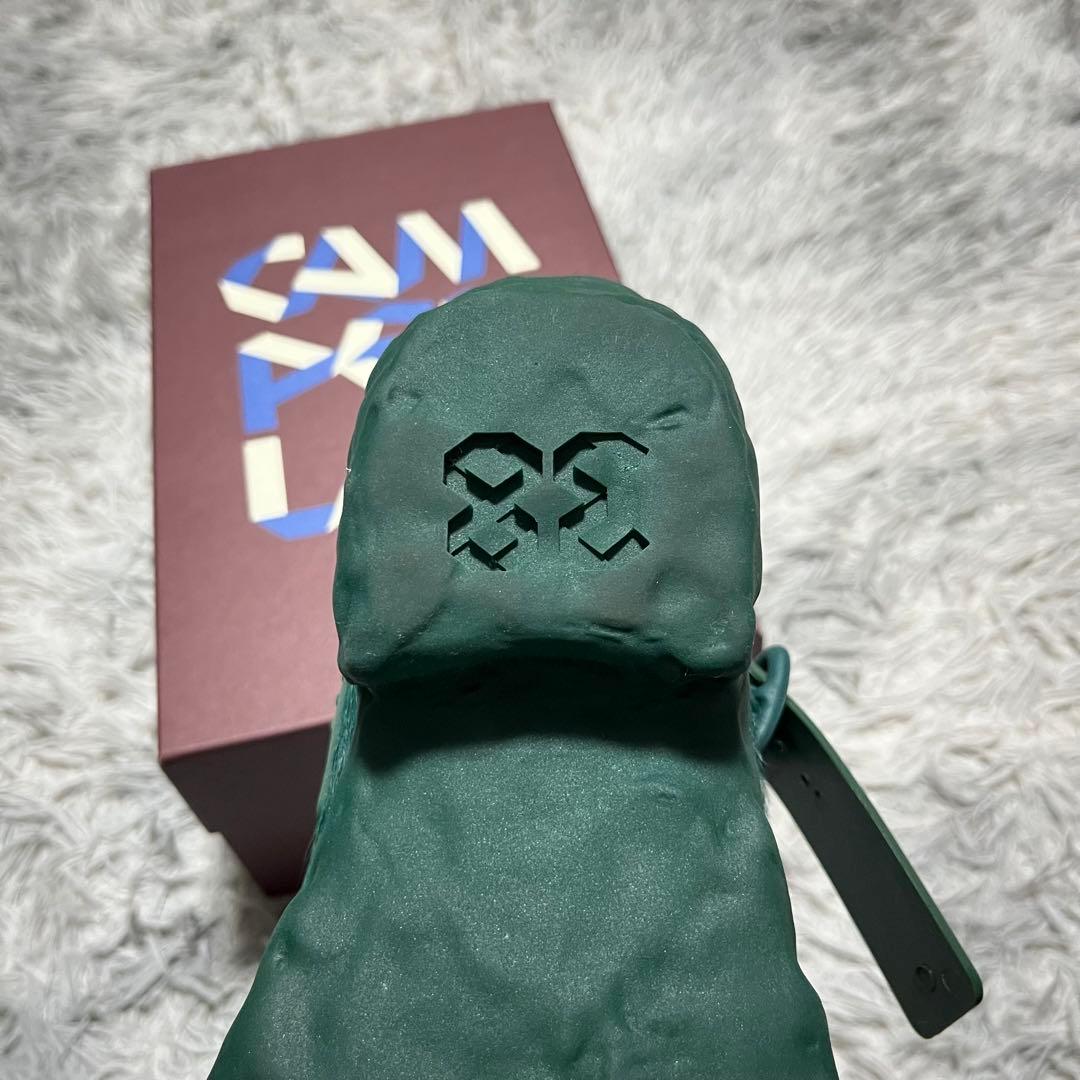 【未使用に近い】CAMPERLABラバーミュール 緑〈定価81,400円〉