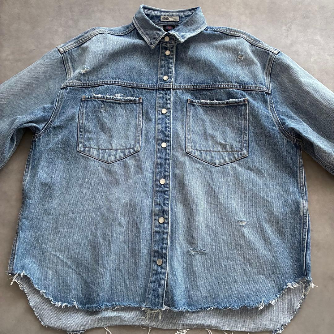 ダブル スタンダード クロージング ビッグデニムシャツジャケット