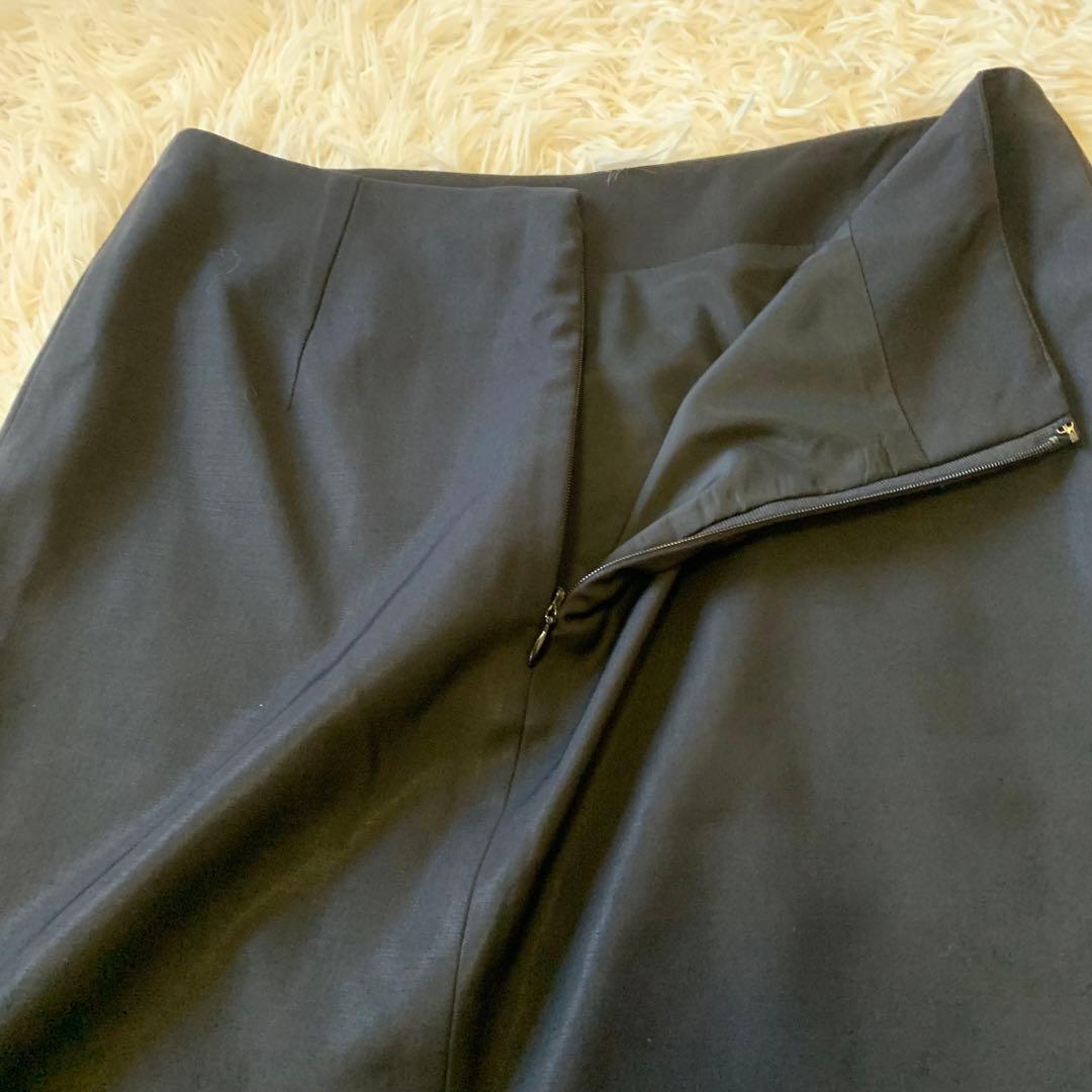 theory luxe テーラーカラースカートスーツ　セオリー　 ストレッチ