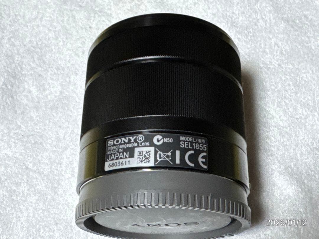 SONY E 18-55mm F3.5-5.6 OSS ブラック 使用小