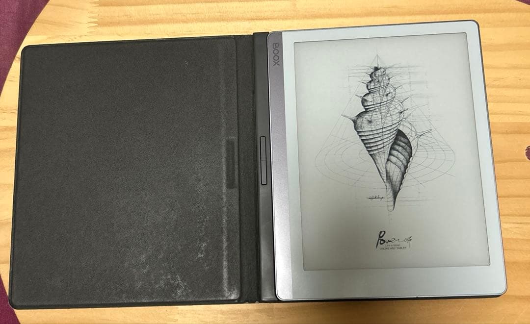 BOOX LEAF 純正カバー付 電子書籍リーダー