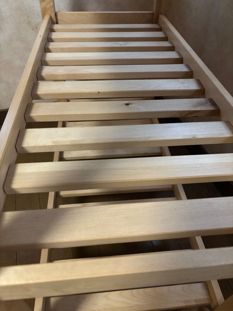 引き取り限定☆美品ナチュラル木製多目的ワゴン