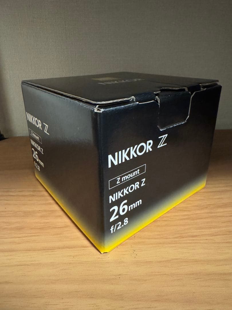 【ほぼ未使用】 Nikon Nikkor Z 26mm f2.8【防湿庫保管】