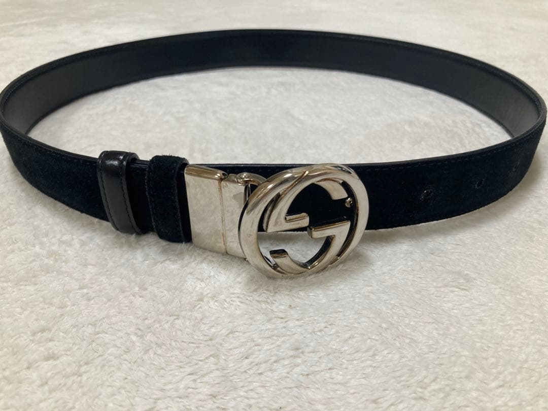 GUCCI レザーベルト 75/30