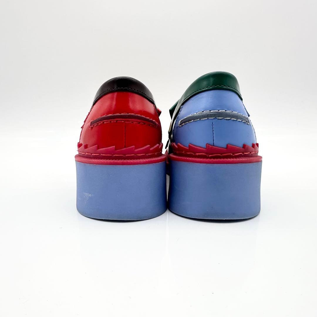 【極美品】カンペール テイラー タッセルローファー マルチカラー ツインズ